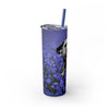 Skinny Tumbler with Straw – 20 oz Stainless Steel Cup