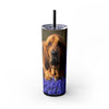 Skinny Tumbler with Straw – 20 oz Stainless Steel Cup