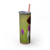 Skinny Tumbler with Straw – 20 oz Stainless Steel Cup