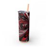 Skinny Tumbler with Straw – 20 oz Stainless Steel Cup
