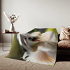 Sweatshirt Blanket – Plush Fleece Throw, 2 Size Options