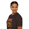 Just Blessed Graffiti Graphic Tee — Urban Faith Inspirational T-Shirt