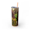 Skinny Tumbler with Straw – 20 oz Stainless Steel Cup