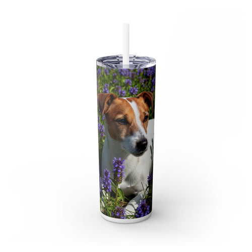 Skinny Tumbler with Straw – 20 oz Stainless Steel Cup