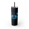 Skinny Tumbler with Straw – 20 oz Stainless Steel Cup
