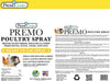 Poultry Spray 128 oz | Plant Based Natural Non-Toxic | Premo Guard