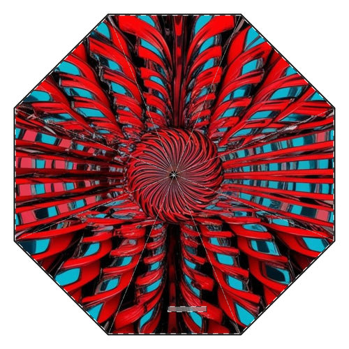48 Semi-Automatic Umbrella – Windproof Large Travel Rain Umbrella