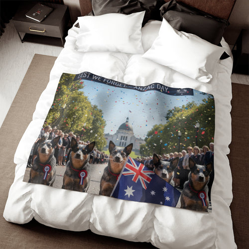 Australian Cattle Dog Blanket