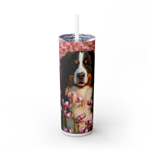 Skinny Tumbler with Straw – 20 oz Stainless Steel Cup