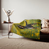 Sweatshirt Blanket – Plush Fleece Throw, 2 Size Options