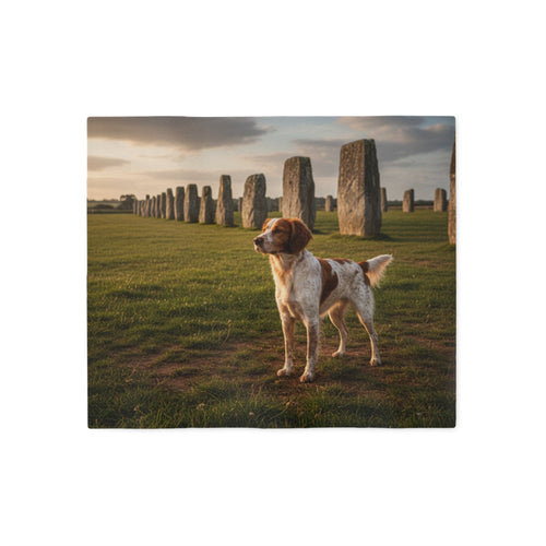 Brittany Spaniel Blanket