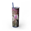Skinny Tumbler with Straw – 20 oz Stainless Steel Cup