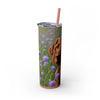 Skinny Tumbler with Straw – 20 oz Stainless Steel Cup