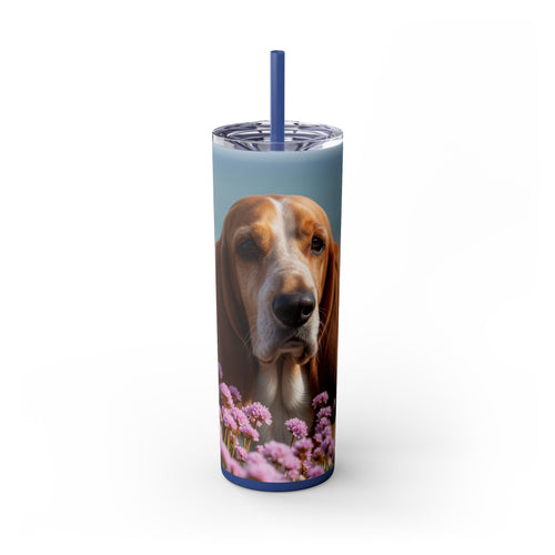 Skinny Tumbler with Straw – 20 oz Stainless Steel Cup