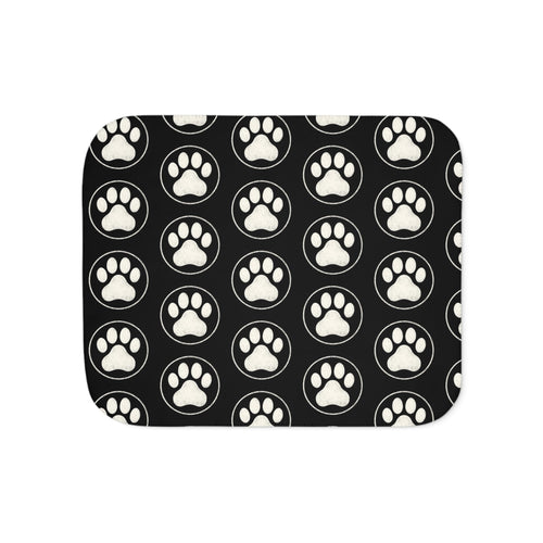 Cozy Sherpa Paw Blanket (3 sizes)