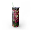 Skinny Tumbler with Straw – 20 oz Stainless Steel Cup