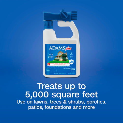 Adams Complete Indoor & Outdoor Flea Treatment System for Small Dogs 5–14 lbs