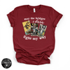 May The Bridges I Burn Light My Way Tee (WHITE DESIGN) | Bold Statement Graphic T-Shirt