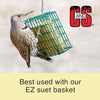 C&S Nutty Suet Treat 11.75 oz Wild Bird Suet Cake Seeds & Nuts Year-Round