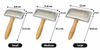 Wood Handle Slicker Brush for Dogs & Cats
