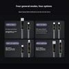 12m Lengthened Super Soft Liquid Four-in-one For Android Fast Charge Data Cable
