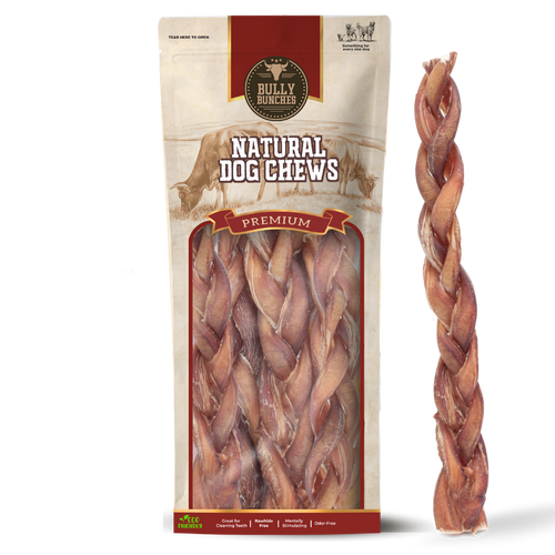 12 Inch Standard Braided Bully Stick
