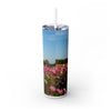 Skinny Tumbler with Straw – 20 oz Stainless Steel Cup
