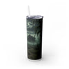 Skinny Tumbler with Straw – 20 oz Stainless Steel Cup