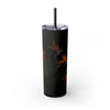 Skinny Tumbler with Straw – 20 oz Stainless Steel Cup