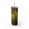 Skinny Tumbler with Straw – 20 oz Stainless Steel Cup