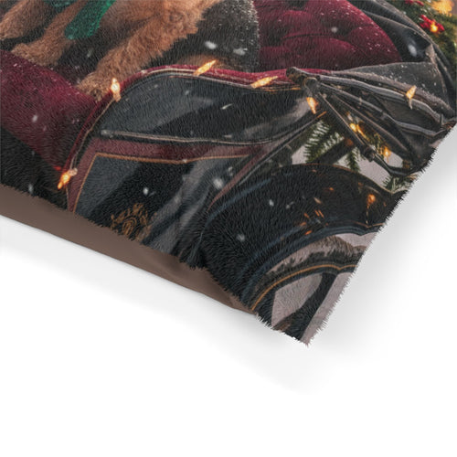 Holiday Carriage Pet Bed