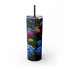 Skinny Tumbler with Straw – 20 oz Stainless Steel Cup