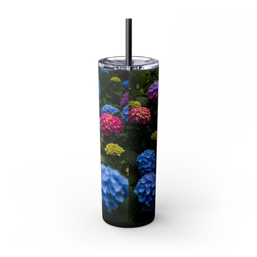Skinny Tumbler with Straw – 20 oz Stainless Steel Cup