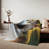 Sweatshirt Blanket – Plush Fleece Throw, 2 Size Options