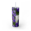 Skinny Tumbler with Straw – 20 oz Stainless Steel Cup