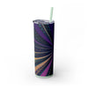 Skinny Tumbler with Straw – 20 oz Stainless Steel Cup