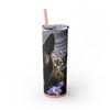Skinny Tumbler with Straw – 20 oz Stainless Steel Cup