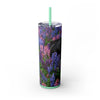 Skinny Tumbler with Straw – 20 oz Stainless Steel Cup