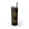 Skinny Tumbler with Straw – 20 oz Stainless Steel Cup