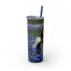 Skinny Tumbler with Straw – 20 oz Stainless Steel Cup