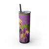 Skinny Tumbler with Straw – 20 oz Stainless Steel Cup