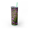 Skinny Tumbler with Straw – 20 oz Stainless Steel Cup