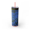 Skinny Tumbler with Straw – 20 oz Stainless Steel Cup