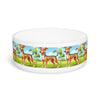 Ceramic Pet Bowl – 16 oz Dog Feeding Bowl