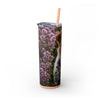 Skinny Tumbler with Straw – 20 oz Stainless Steel Cup