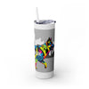 Skinny Tumbler with Straw – 20 oz Stainless Steel Cup