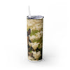 Skinny Tumbler with Straw – 20 oz Stainless Steel Cup