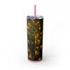 Skinny Tumbler with Straw – 20 oz Stainless Steel Cup