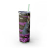 Skinny Tumbler with Straw – 20 oz Stainless Steel Cup