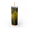 Skinny Tumbler with Straw – 20 oz Stainless Steel Cup